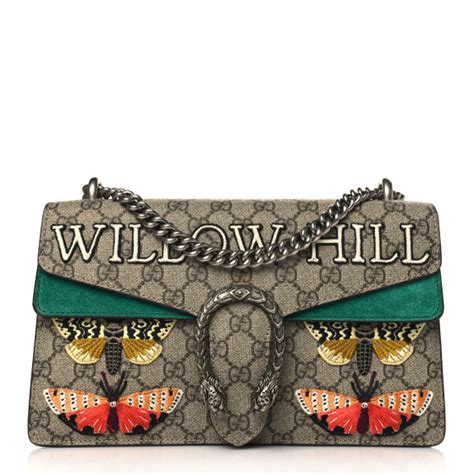 Gucci GG Supreme Willow Hill Small Dionysus Shoulder Bag